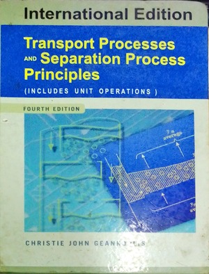 Transport processes and separation process principles