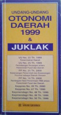 Undang-undang otonomi daerah 1999 dan juklak