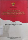 Naskah komprehensif perubahan Undang-Undang Dasar Negara Republik Indonesia Tahun 1945 : latar belakang, proses, dan hasil pembahasan 1999-2002, buku 4 kekuasaan pemerintah negara. Jil. 1