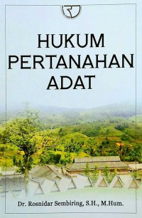 Hukum pertanahan adat