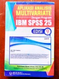 Aplikasi analisis multivariate dengan program IBM SPSS 25