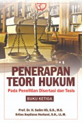 Penerapan teori hukum pada penelitian disertasi dan tesis